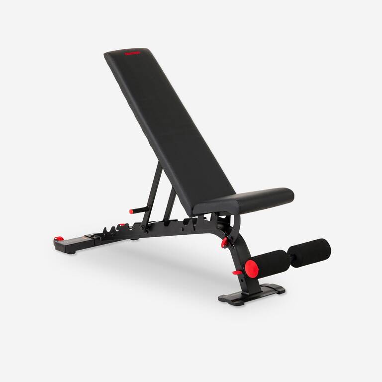 Gym Weight Bench 900 Black Red