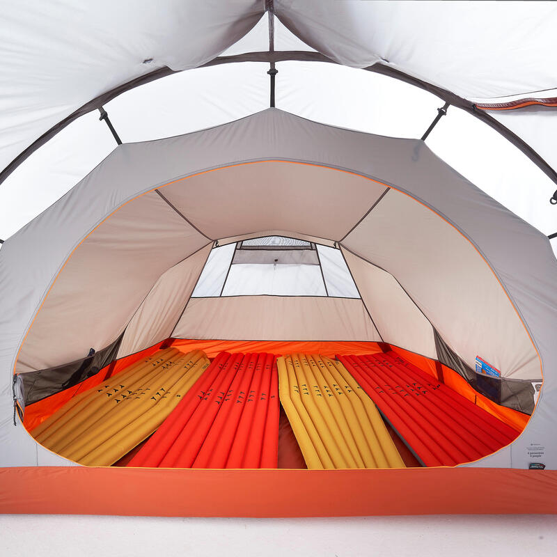 Tunneltent voor trekking 4 personen MT900