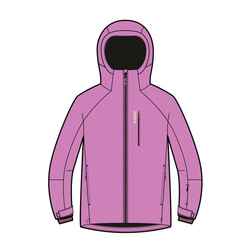 Kids’ Warm and Waterproof Ski Jacket 550 - Pink