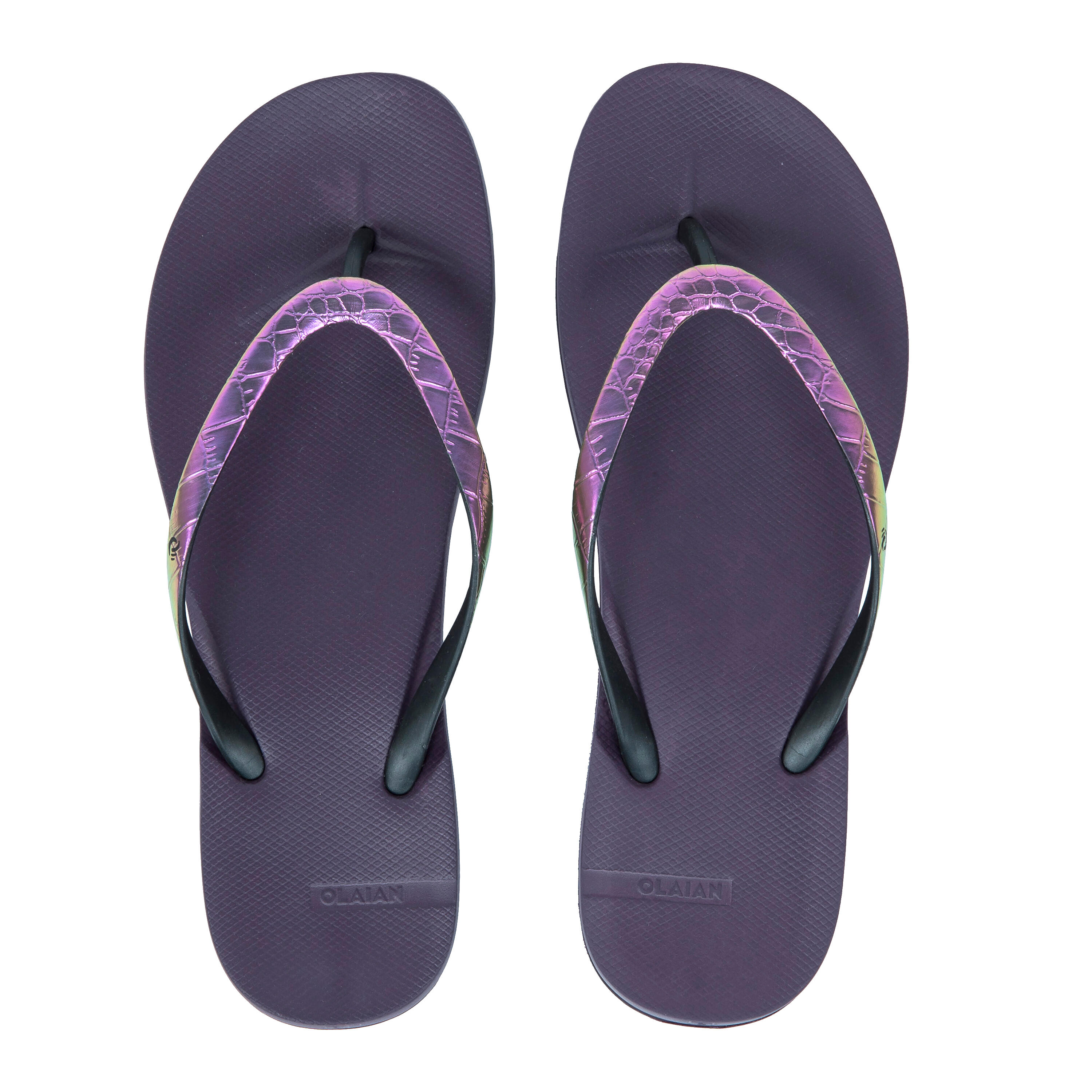 TONGS Femme 500 Violet 2/7