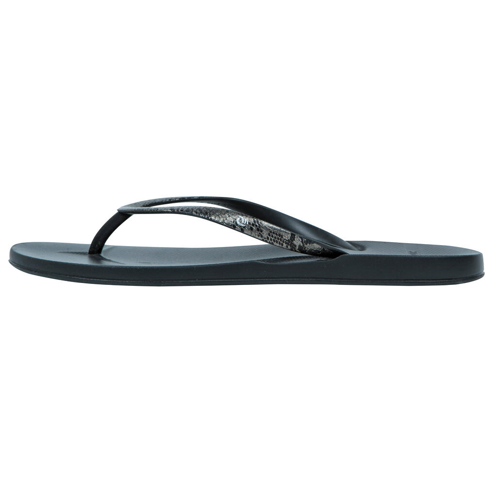 TONGS Femme 500 Noir Liz