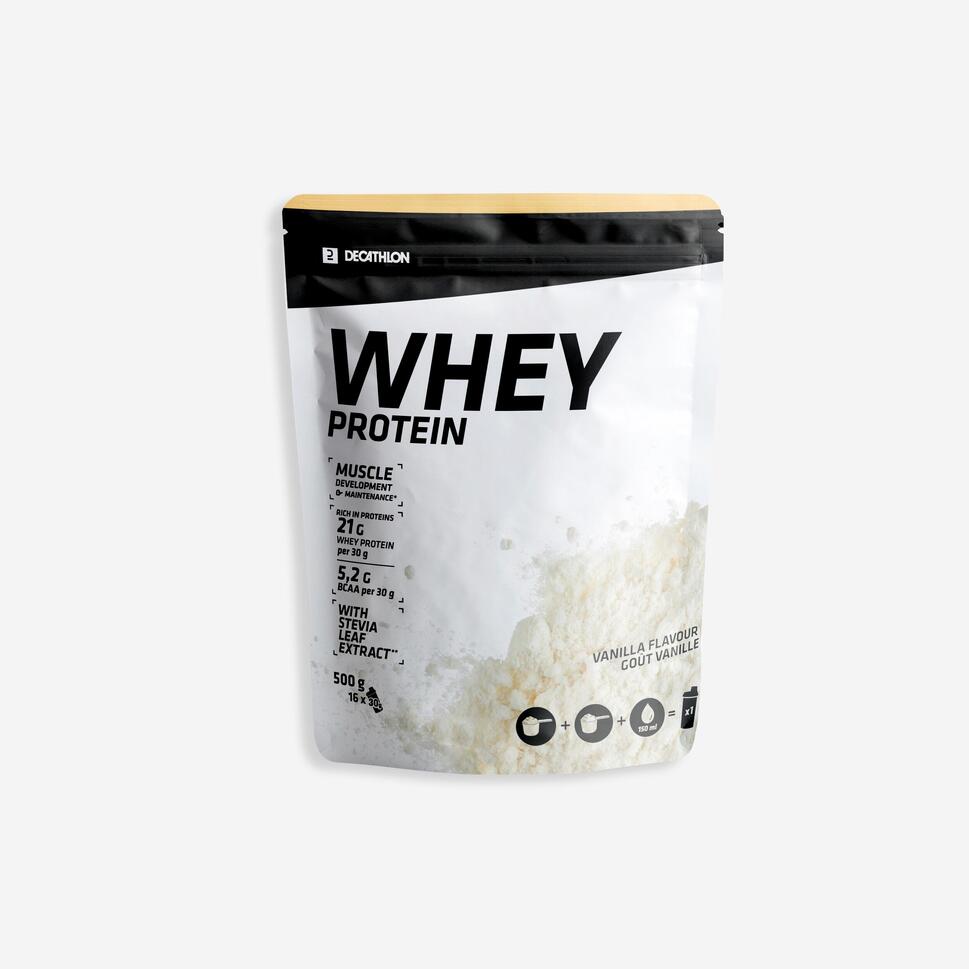 WHEY PROTEIN VANILLE 500G CORENGTH Decathlon