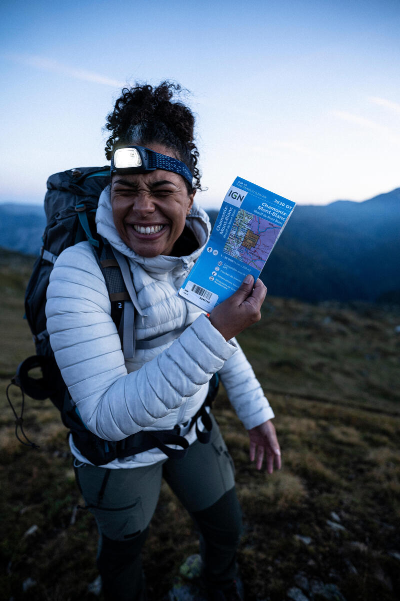 Pantalón de montaña y trekking resistente Mujer Forclaz MT500