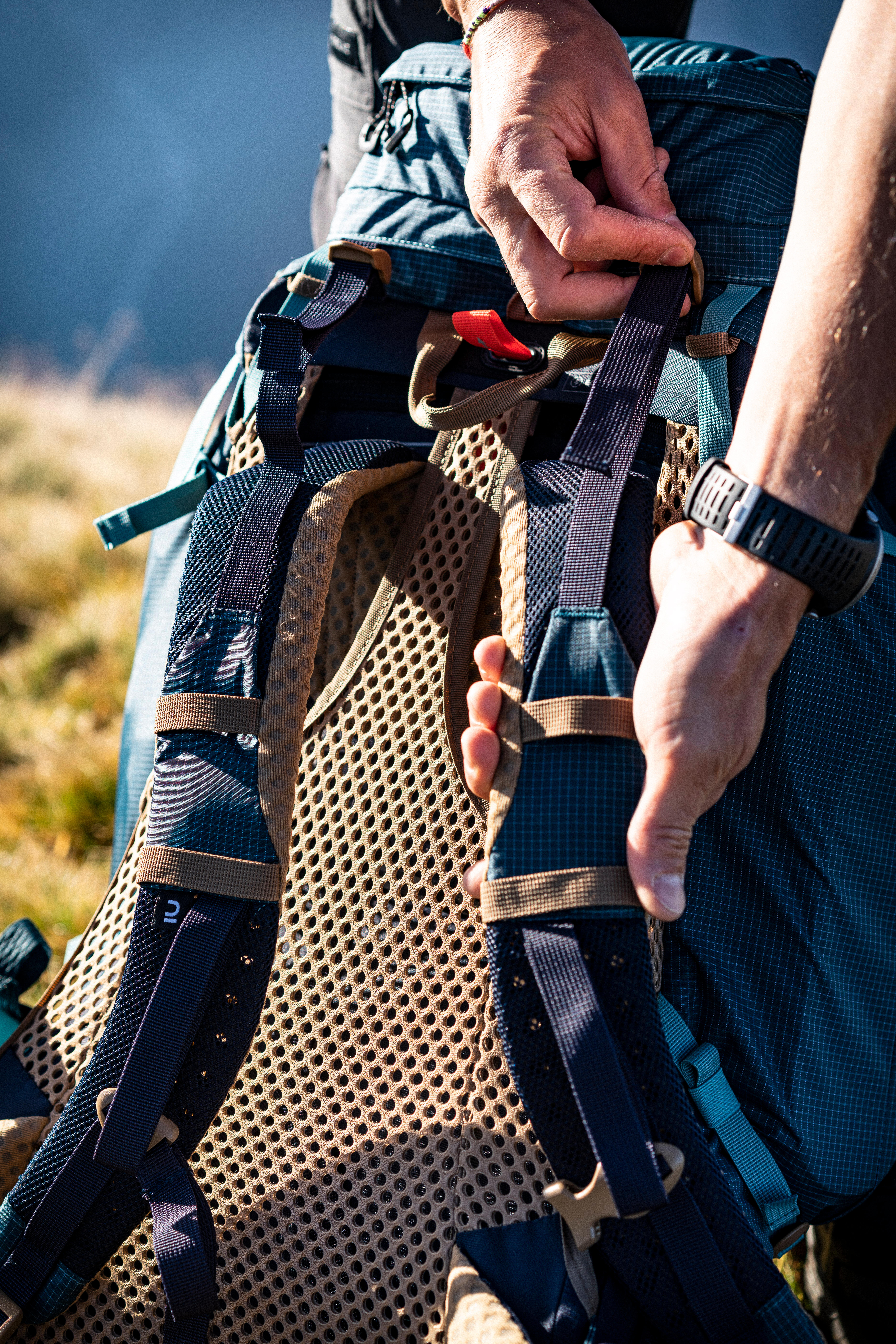 Sac à dos de longue randonnée homme 50 + 10 L, MT 500 Air - SIMOND