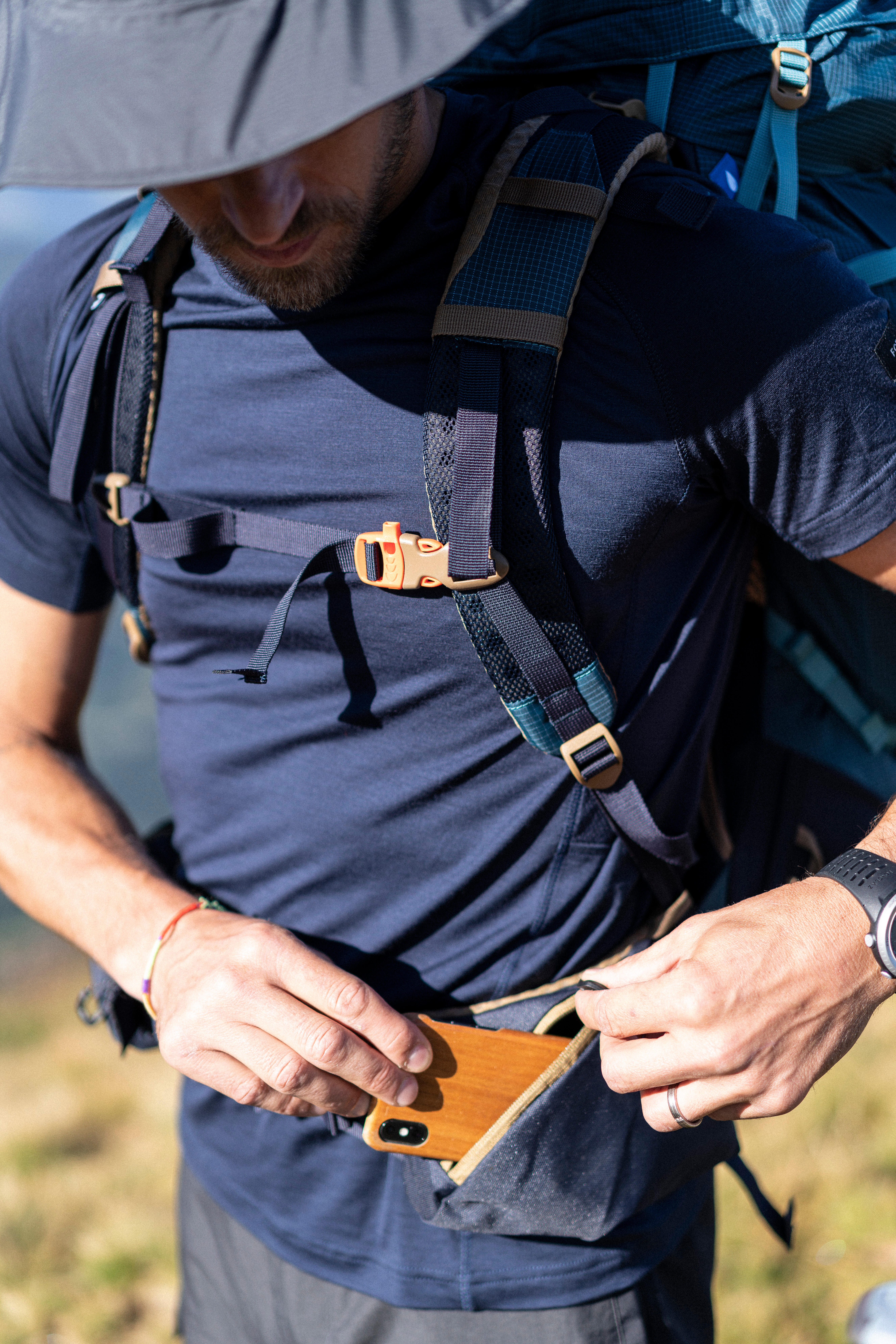 Sac à dos de longue randonnée homme 50 + 10 L, MT 500 Air - FORCLAZ