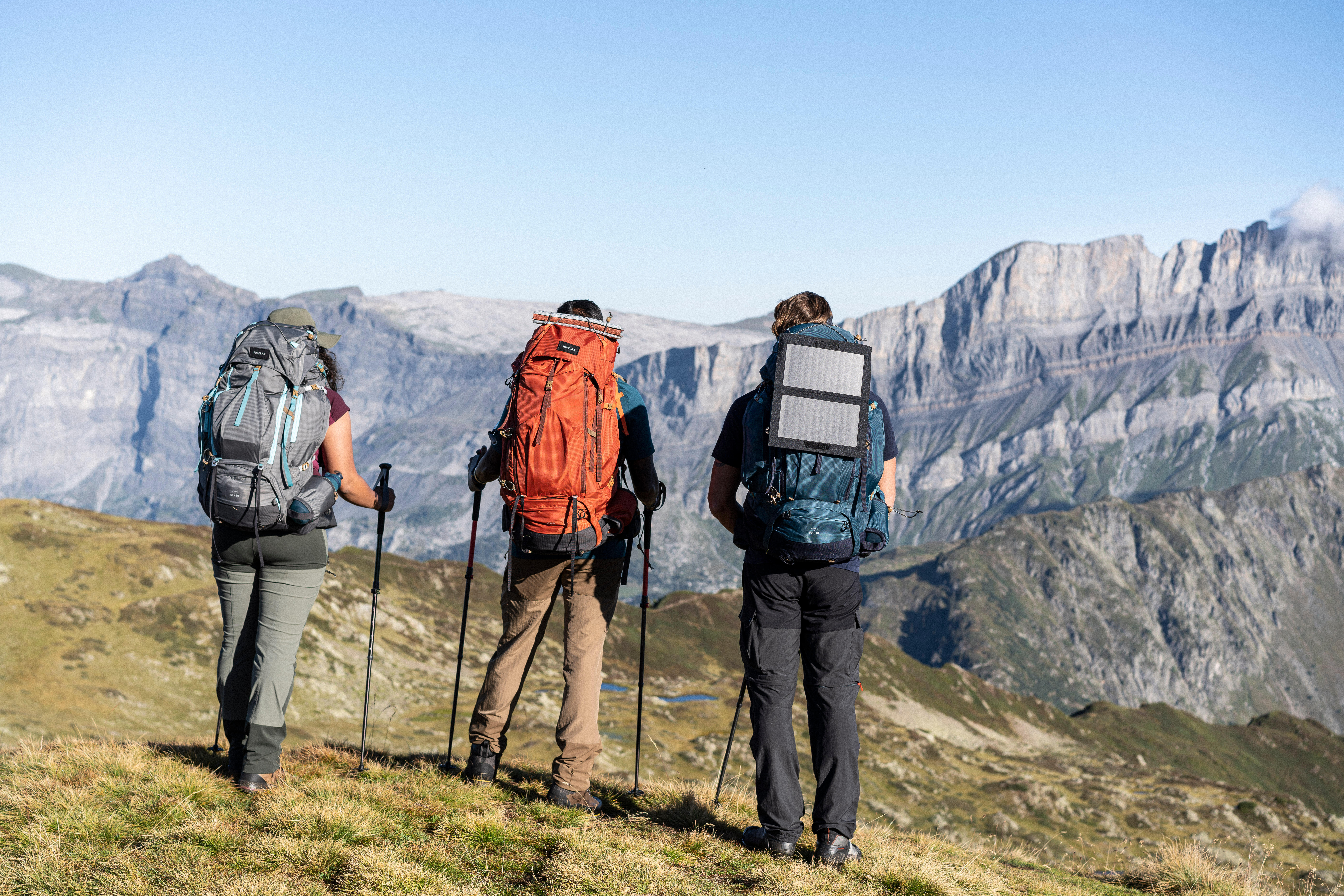 Men’s Hiking Backpack 50 L + 10 L  - MT 500 Air - FORCLAZ