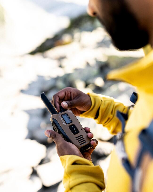 Conjunto de 2 walkie-talkies recarregáveis por USB - 10 km - WT900 WP