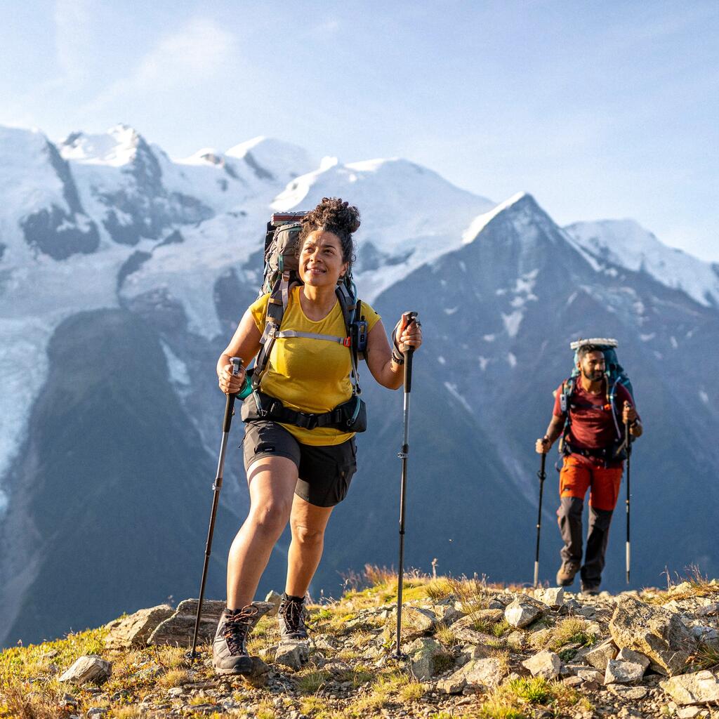 1 fast and precise adjustable hiking pole - MT500 grey