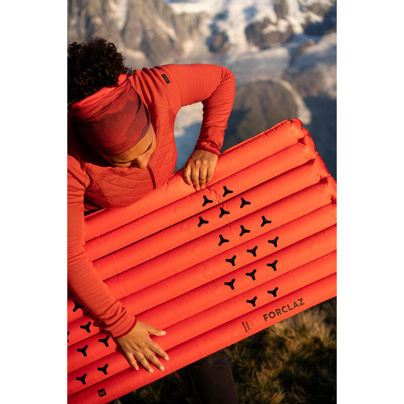 Aislante hinchable para trekking 180×52 cm. Forclaz MT500 Air Isolant L