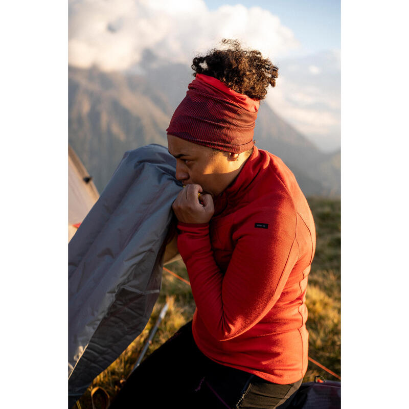 Guler de drumeție HIKE 100 Roșu