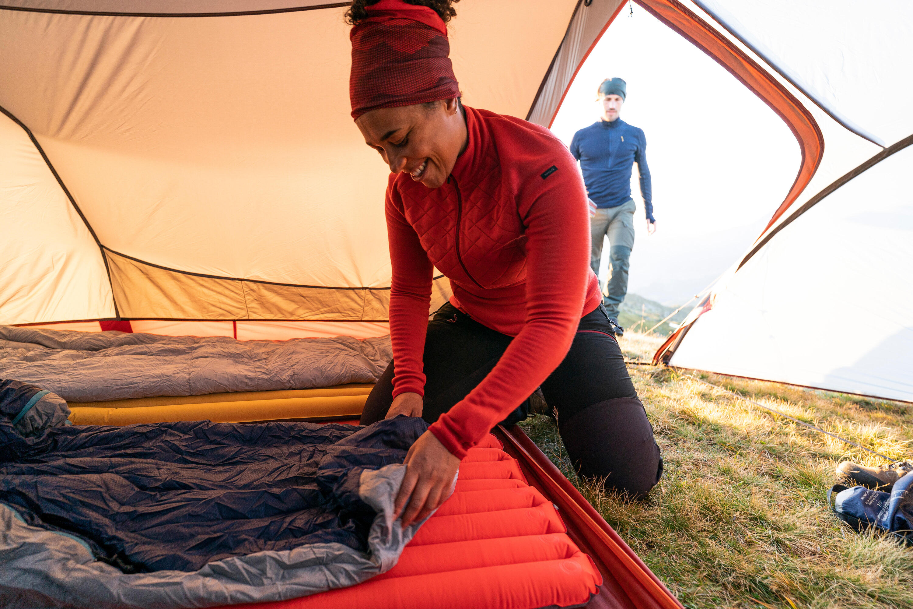 Trekking Sleeping Bag MT500 15°C Polyester