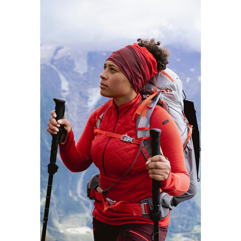 Guler de drumeție HIKE 100 Roșu