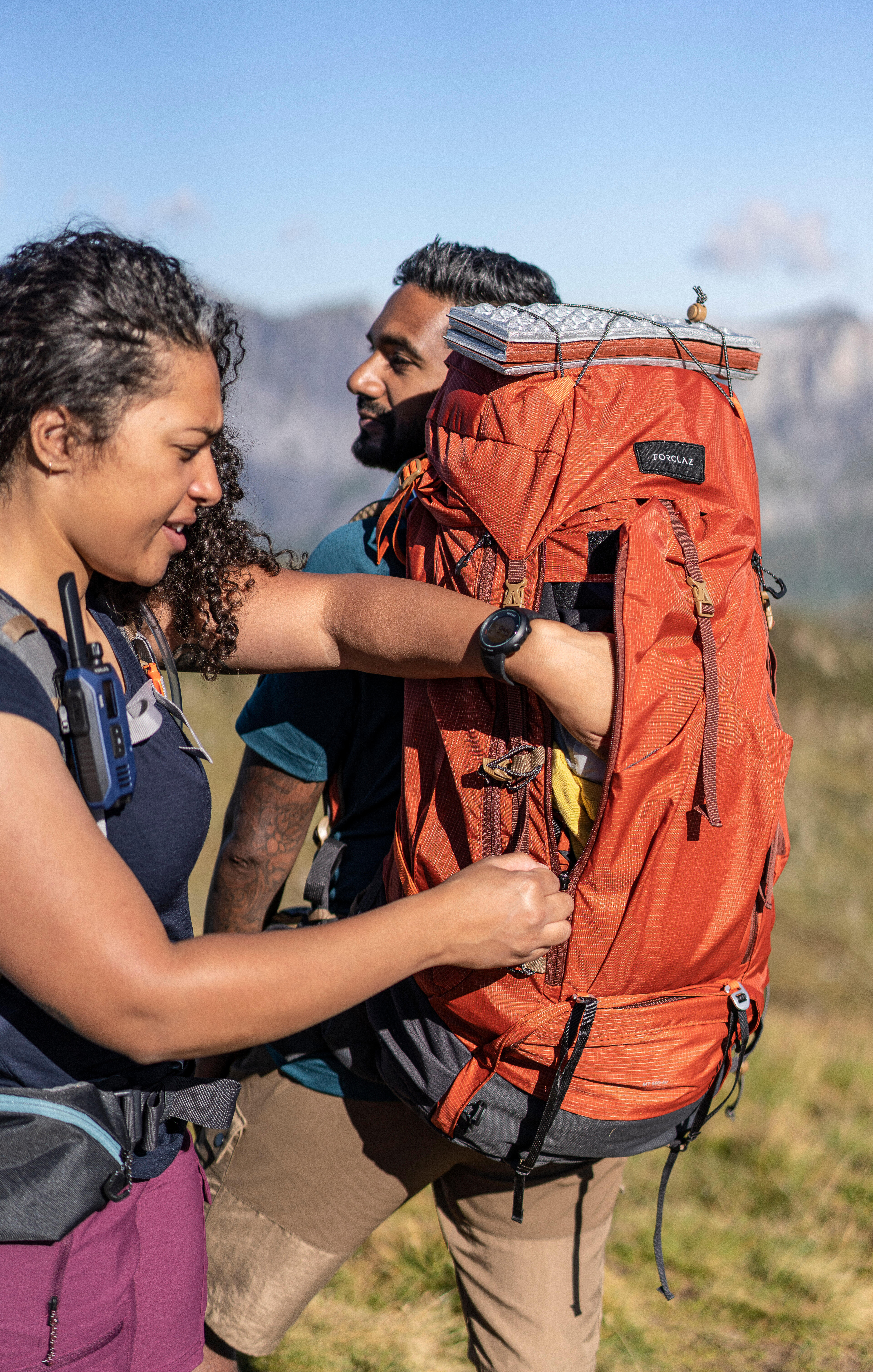 Como encher adequadamente uma mochila de trekking?