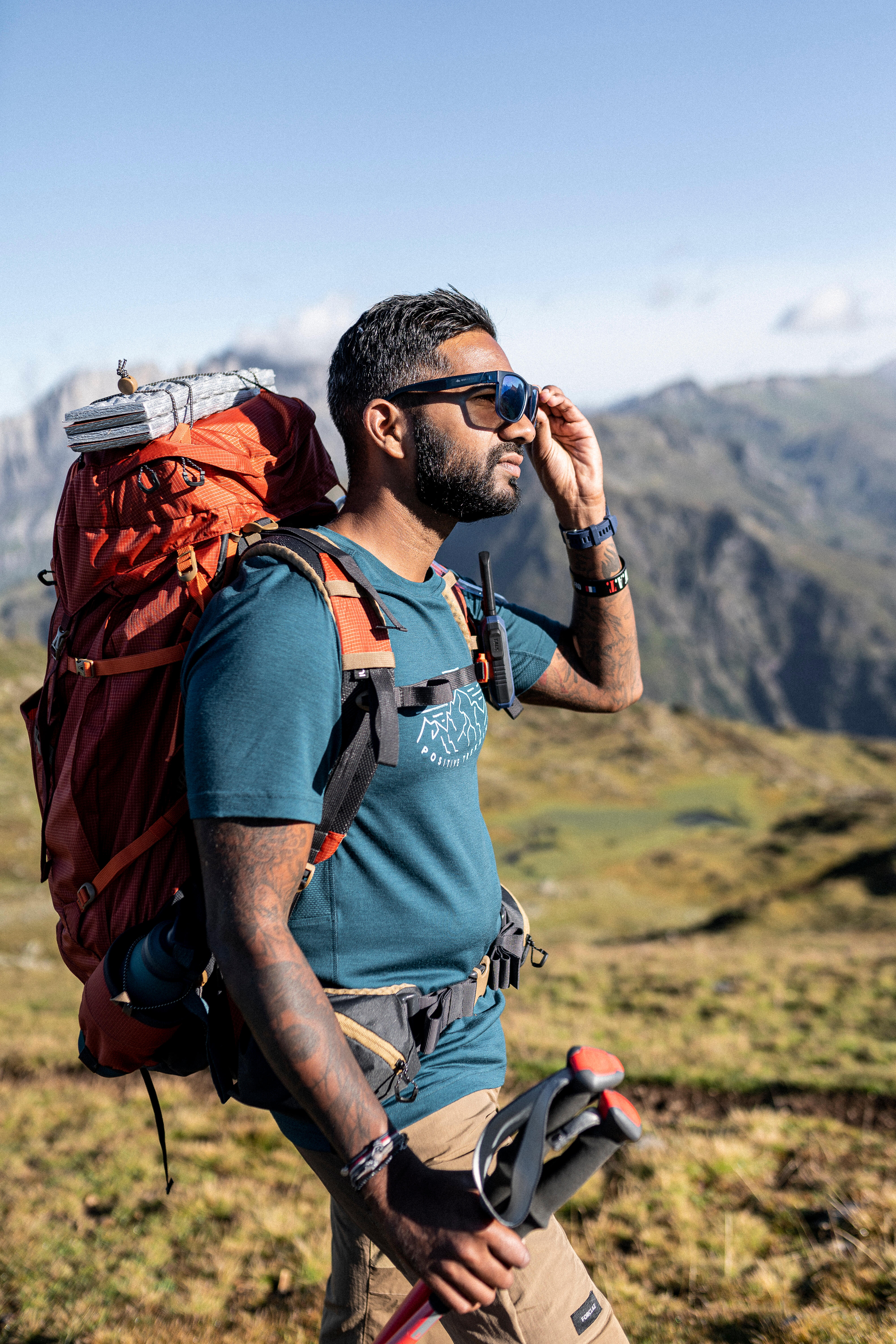 Men hiking backpack discount