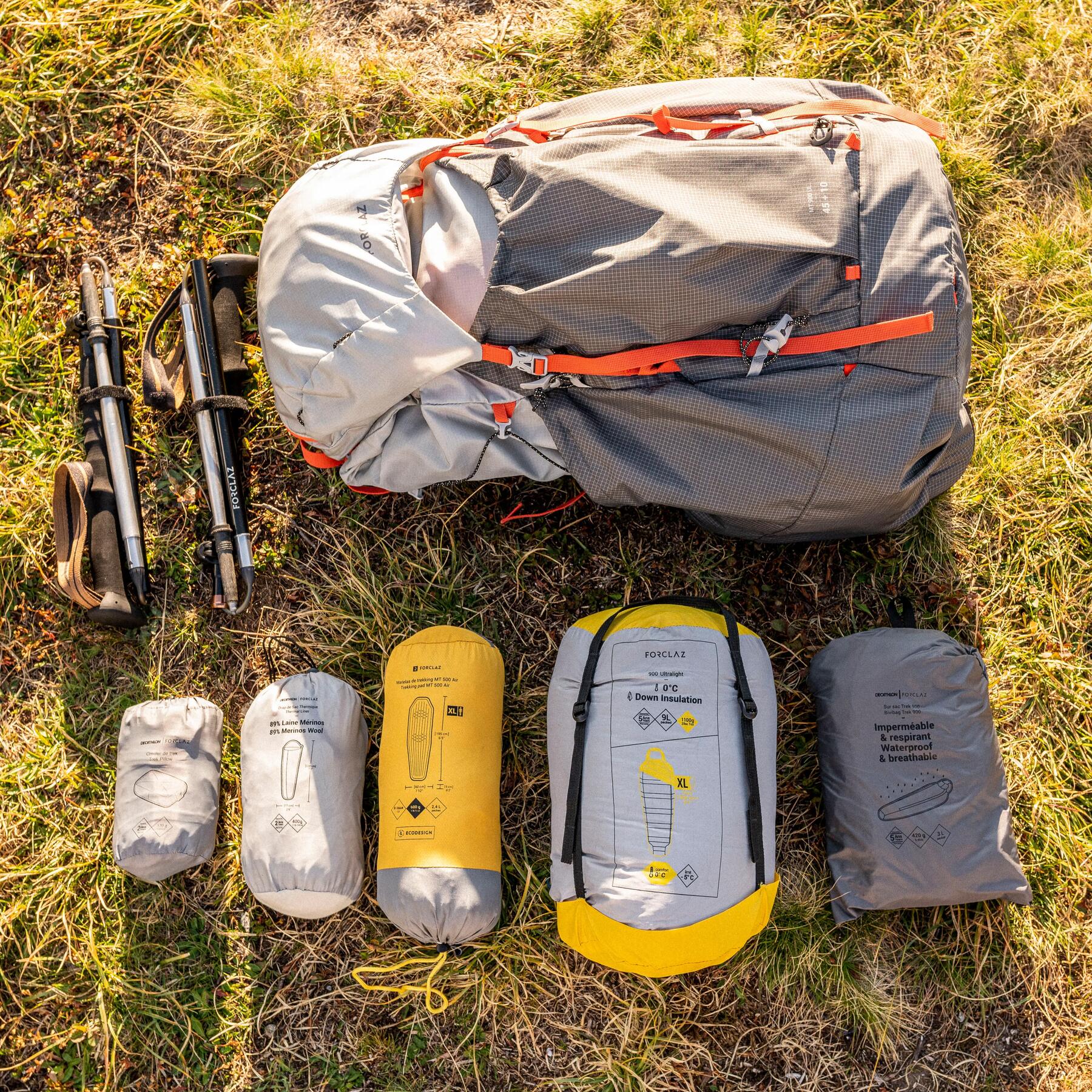 Cómo preparar una mochila para trekking