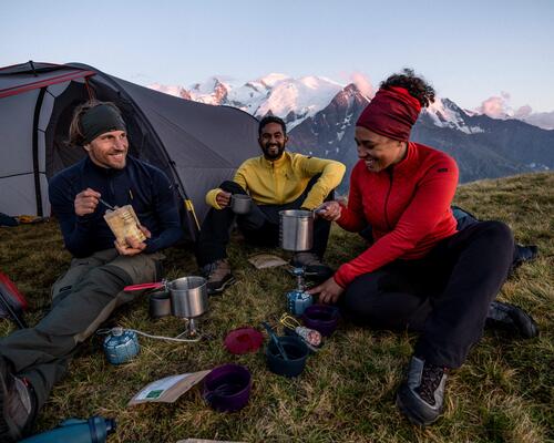 Eating in a bivouac, what food to take on a trek?