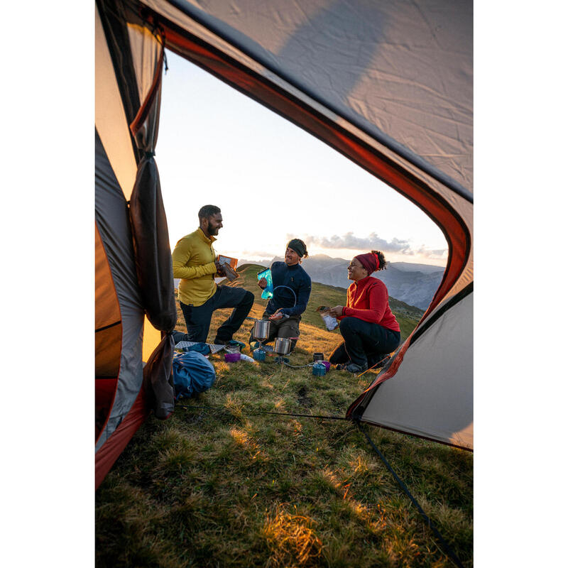 Roestvrijstalen kookset voor trekking MT500 2 personen