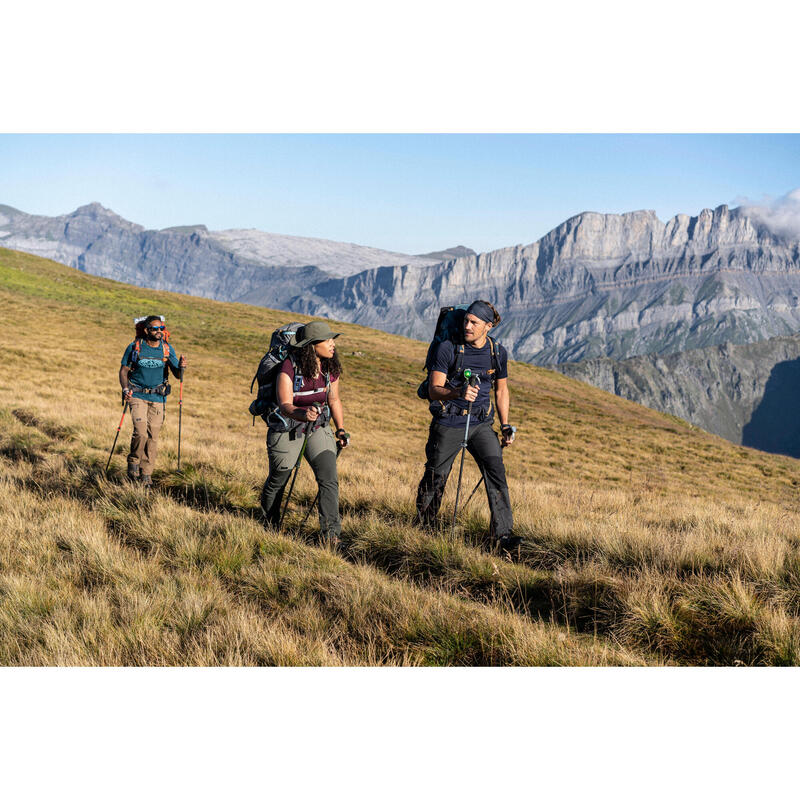 Pantalón de montaña y trekking resistente Mujer Forclaz MT500