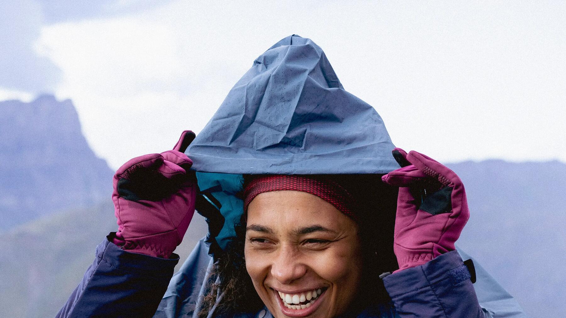 hiking poncho