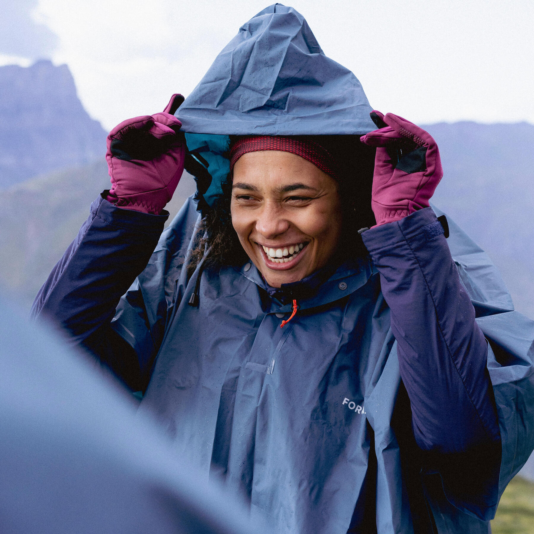 hiking poncho
