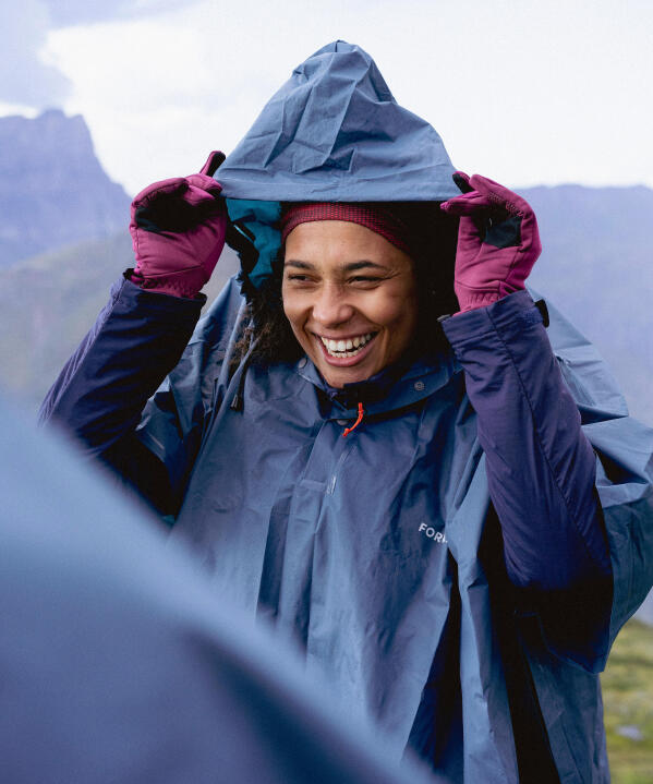 Quechua Rain Cut Jacket - YouTube