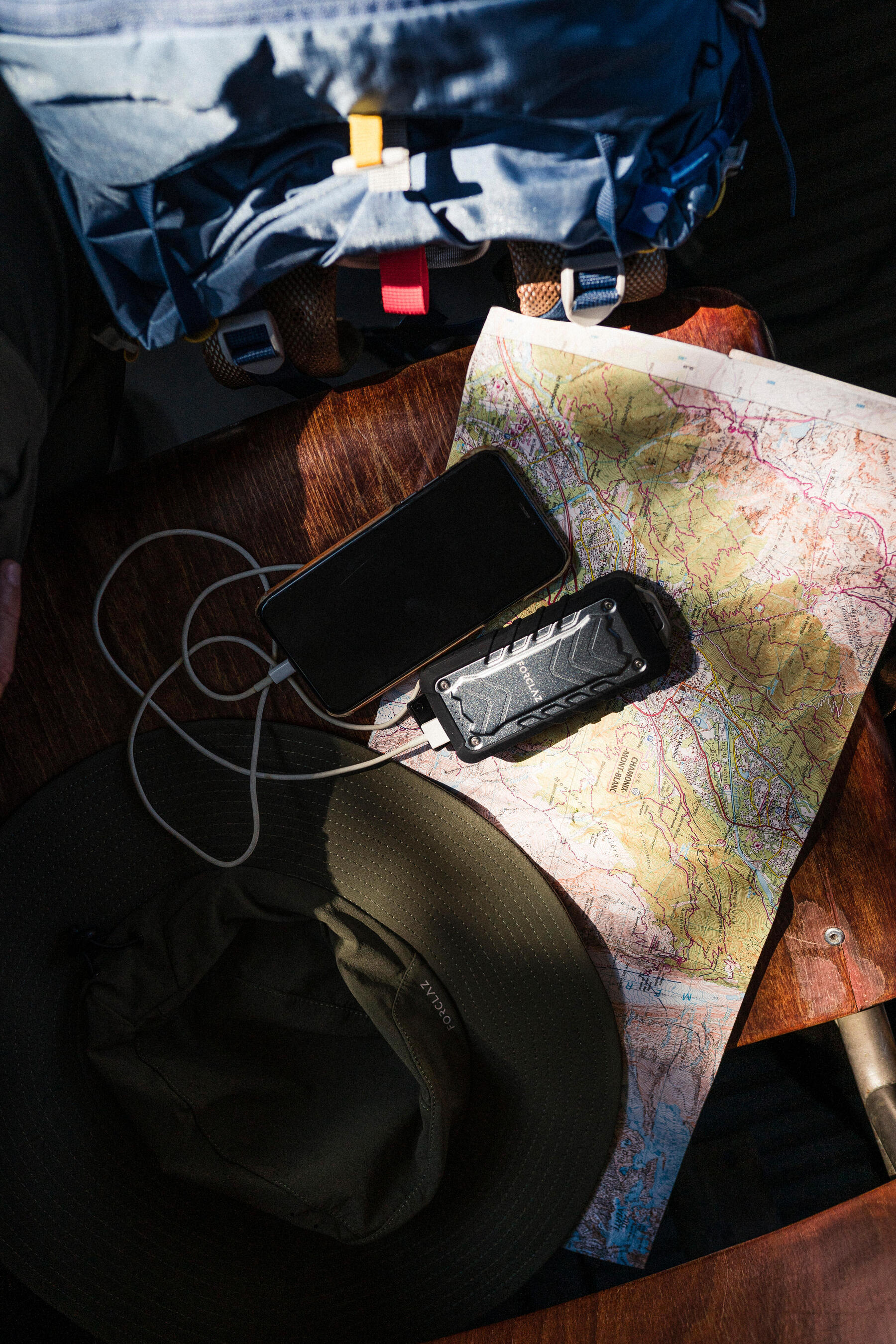 mappa per trekking