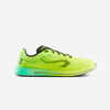 Men's running shoes - KIPRUN KD800 - green yellow