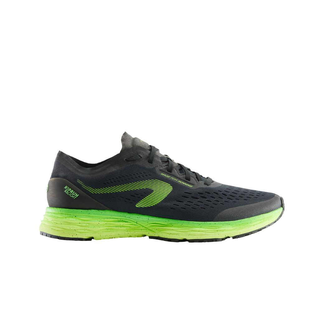 Kiprun KSLight Men's Running Shoes - Black/Green Limited Edition