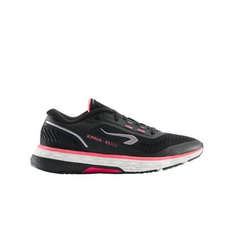 Kiprun KS 500 Women's Running Shoes - black pink