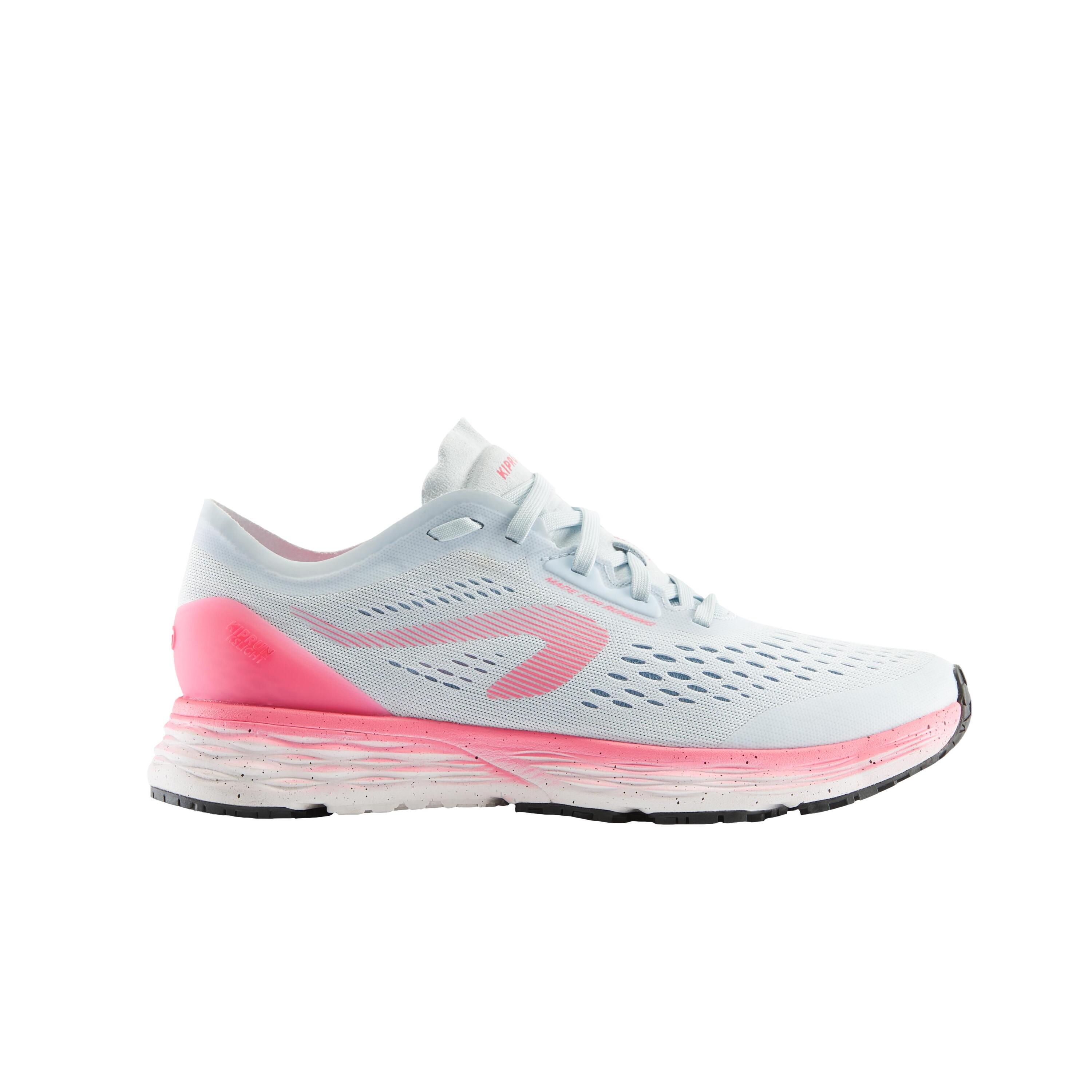 Women's Running Shoe Kiprun KS Light - grey light pink 1/12