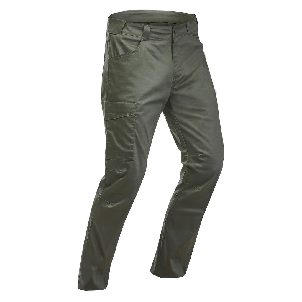 Pantalone za pešačenje NH100 muške - sive