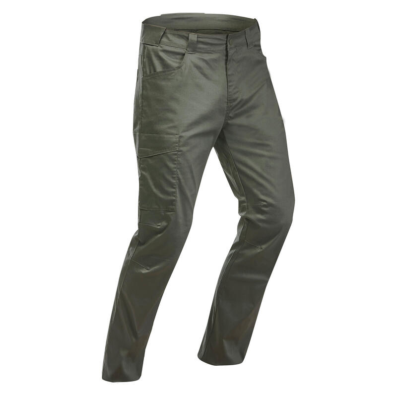 Pantaloni trekking uomo NH100 grigio scuro