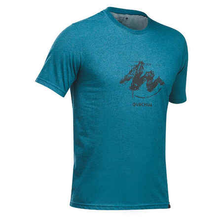 Camiseta de senderismo Hombre - NH100 - Ocre