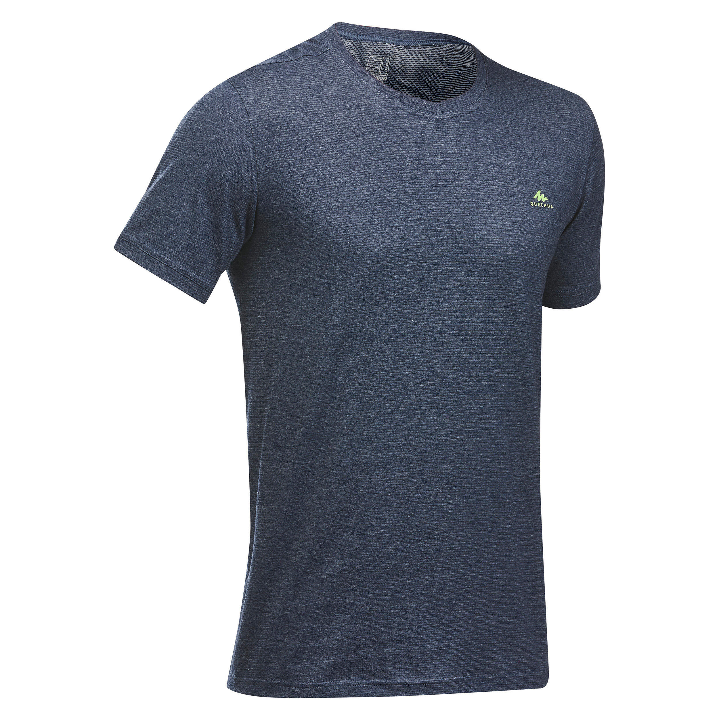Tricou Drumeție în natură NH550 Fresh Bleumarin Bărbați Tricou Drumeție în natură NH550 Fresh Bleumarin Bărbați decathlon.ro