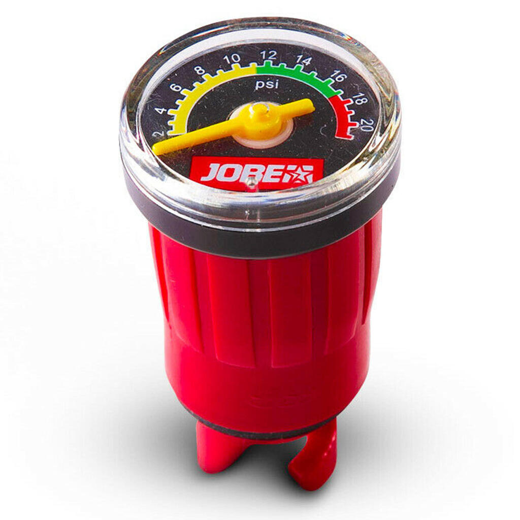 Pressure controller for high-pressure SUP or kayak craft.