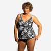 Tankini Mujer aquagym negro . Disponible en talla grande