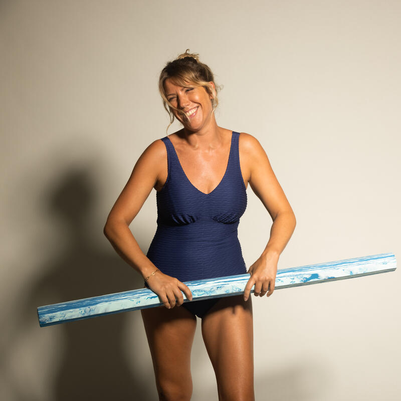 Baghetă spumă Aquagym 120 cm Albastru