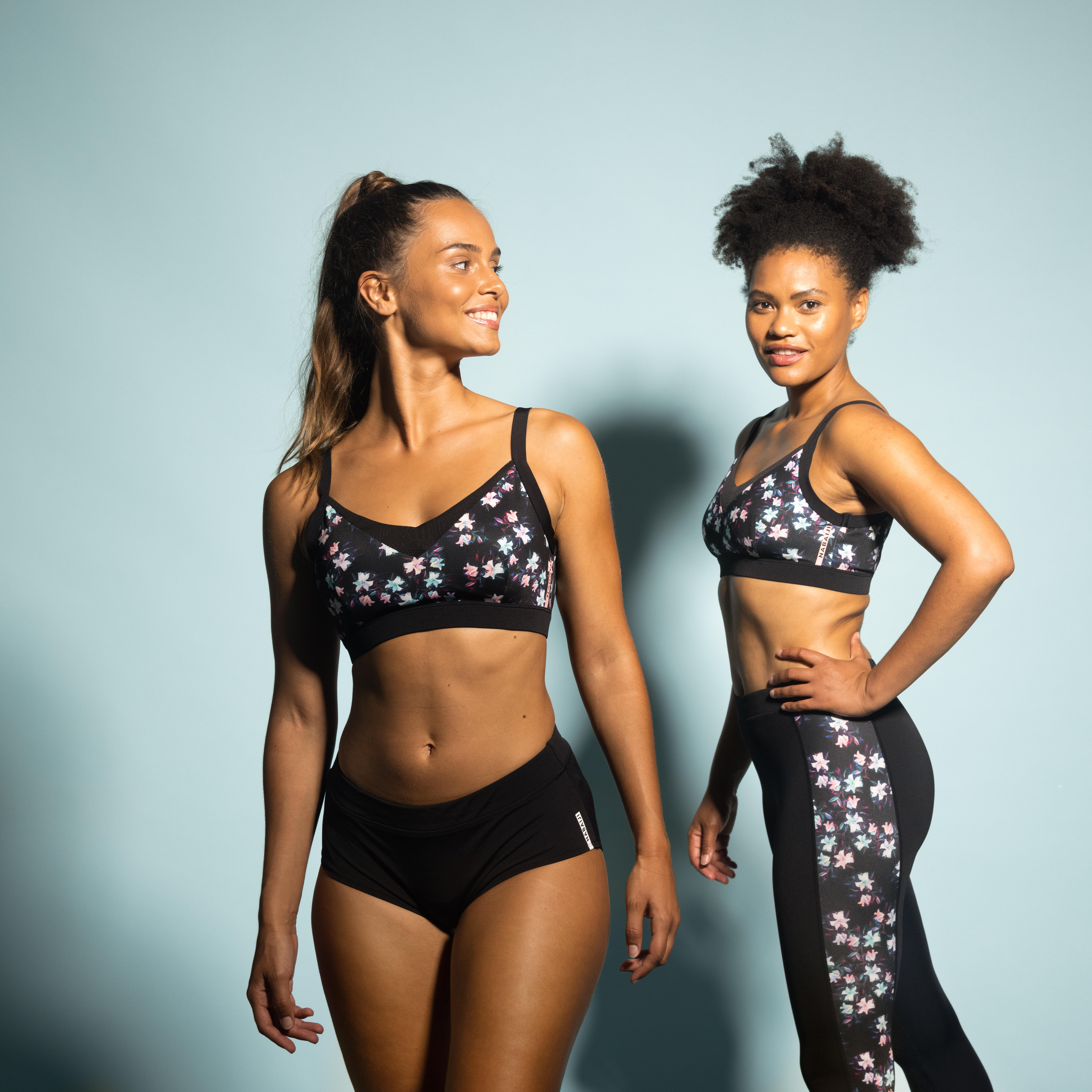 NABAIJI Dámske plavkové nohavičky Lola na aquafitness čierne L-XL · záber 8