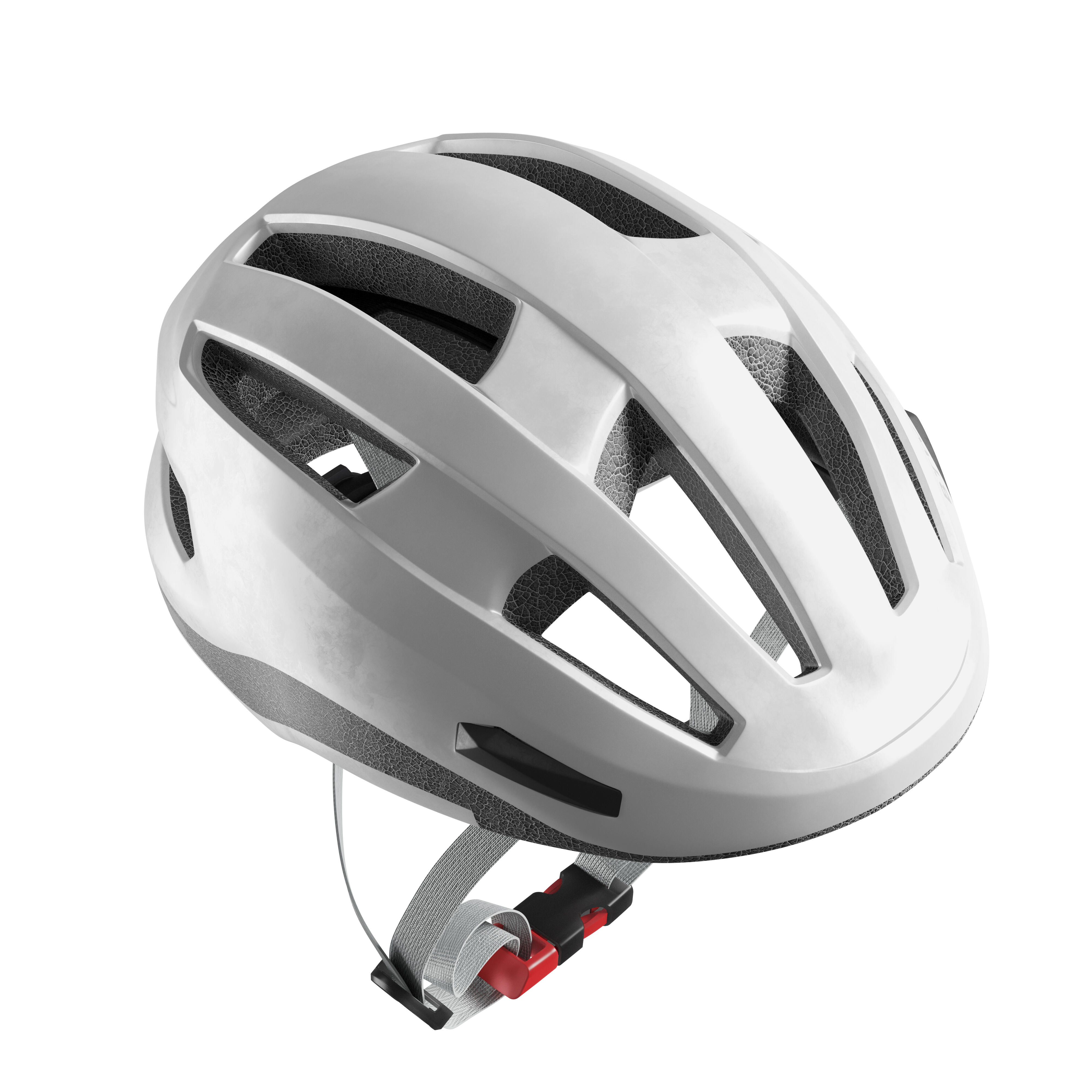 City Cycling Helmet - 500 Grey - BTWIN