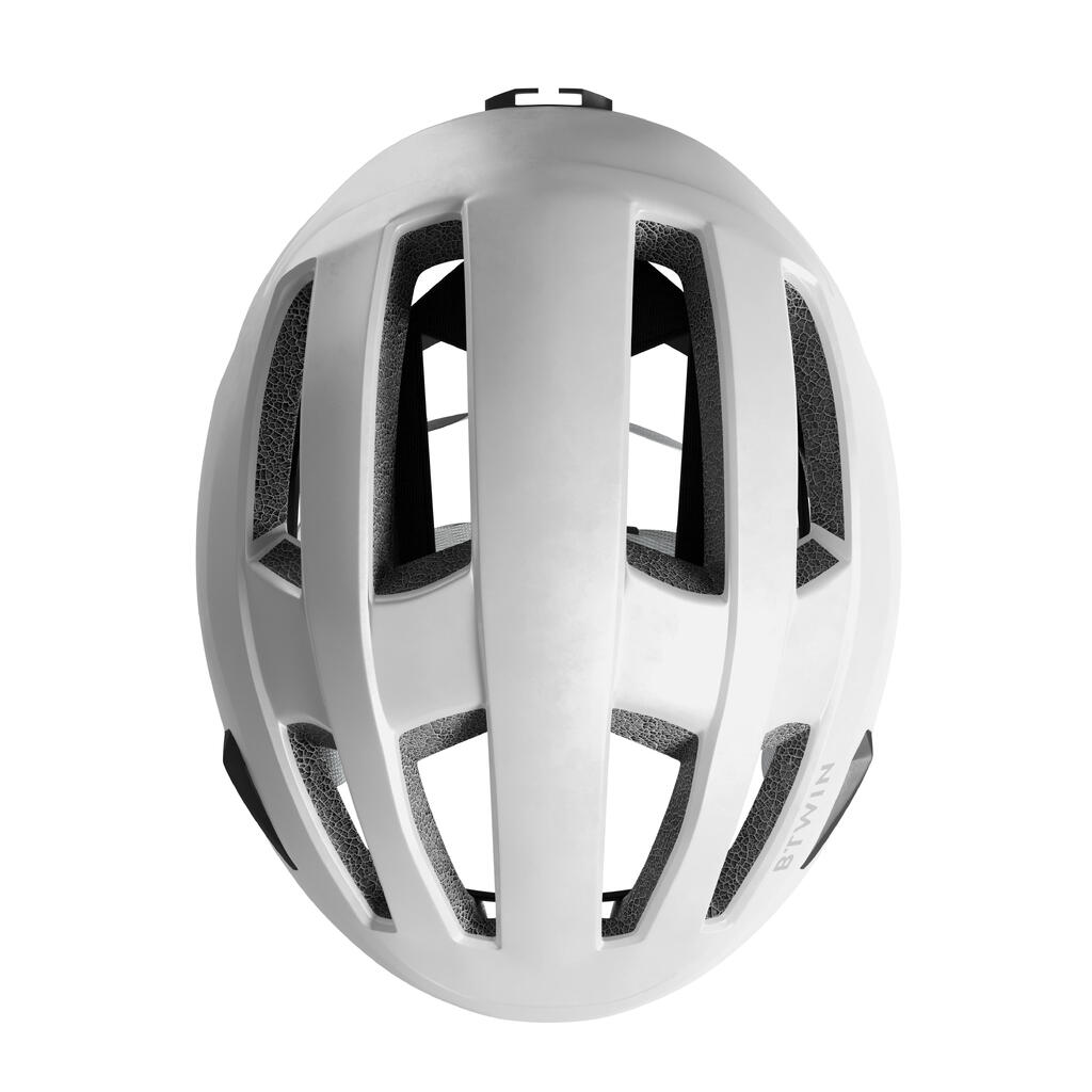 Casco para ciclismo urbano blanco 500
