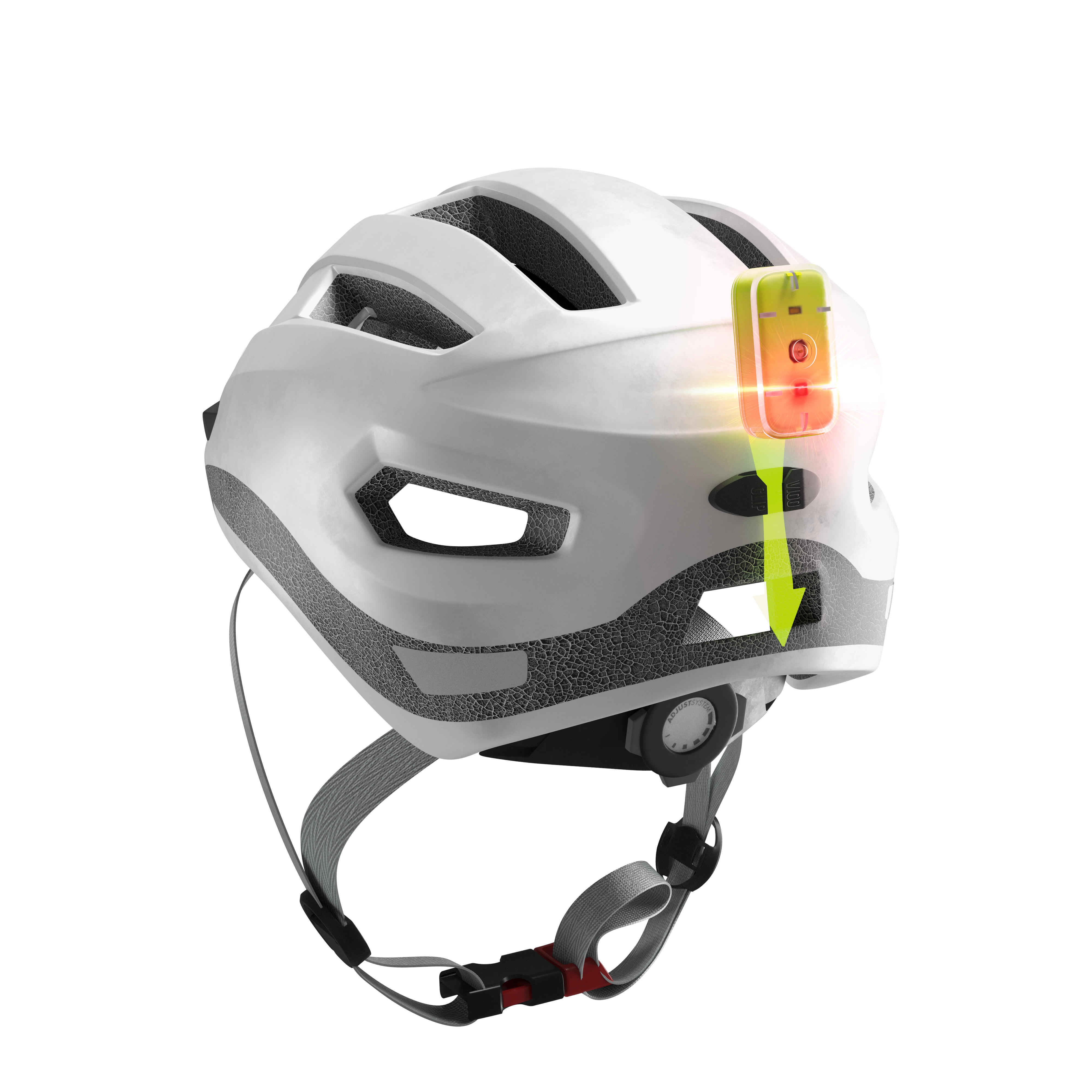 Helm Sepeda Kota City Bike 500 Putih