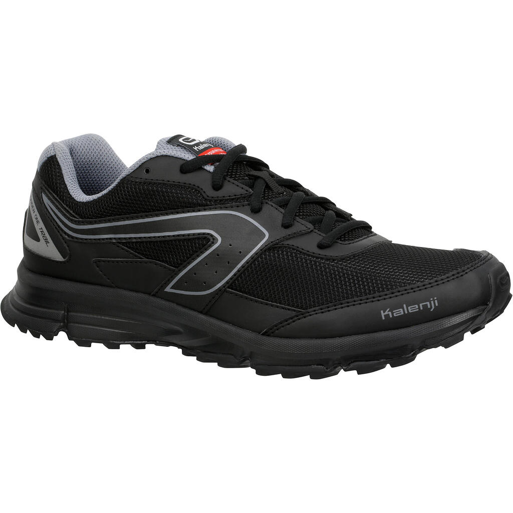 Laufschuhe Run One Grip Herren schwarz