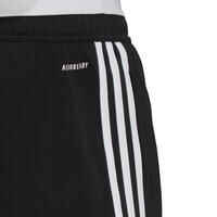 Slim-Fit Football Tracksuit Bottoms Sereno - Black/3 Stripes