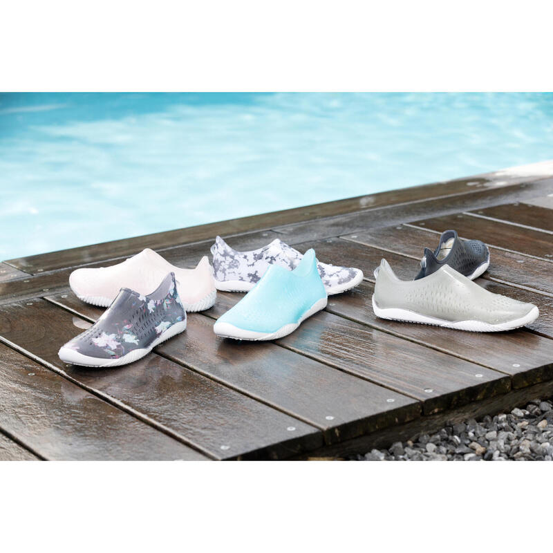 Scarpette Acquagym adulto FITSHOE LICA nero-bianco