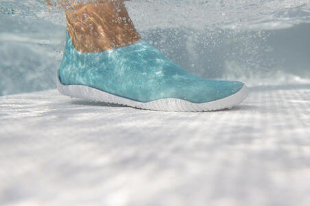 Chaussures Aquatiques Aquabike-Aquagym Fitshoe  bleu clair
