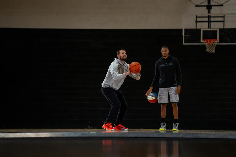 Basketbalové tepláky P100 černé 