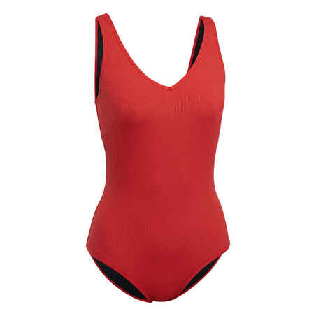 Women's Aquagym 1-piece Swimsuit Ines - Red
