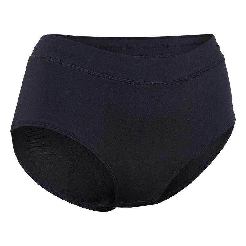 Braga bikini short Mujer natación color negro