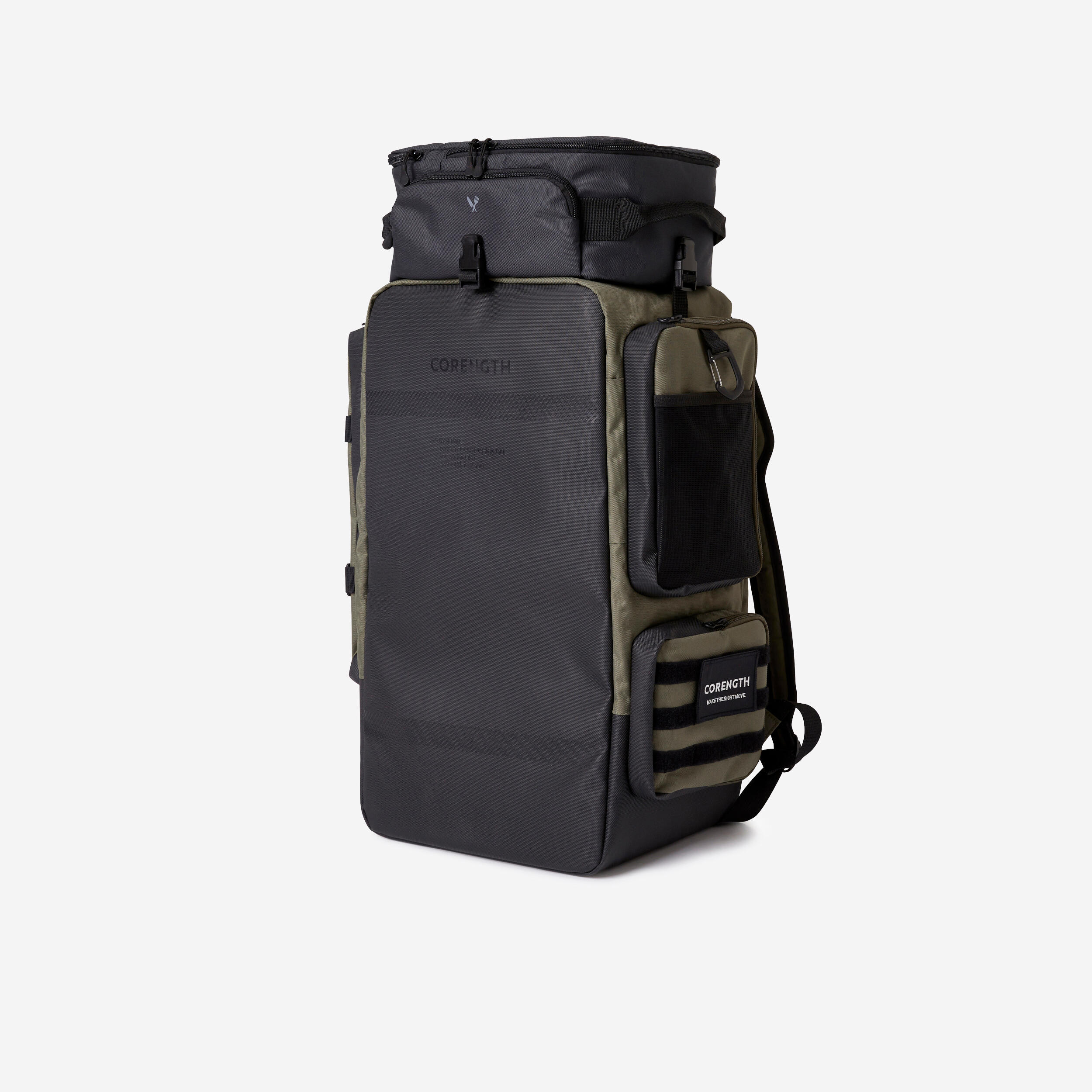 Borsa da palestra isotermica 51L - Khaki