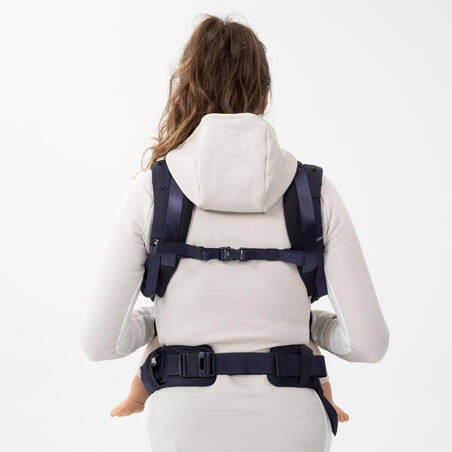 Physiological Baby Carrier from 9 months to 15 kg - MH500 Navy Blue